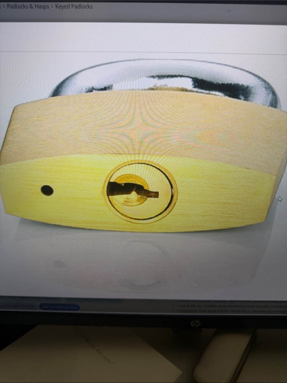 12-Pack Gold Padlock Set with Keys - Secure Everyday Use NWT - Picture 4 of 4